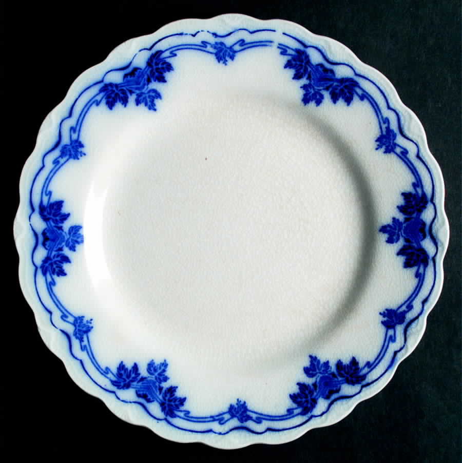 The Hofburg (No Gold) Salad Plate by Grindley-1
