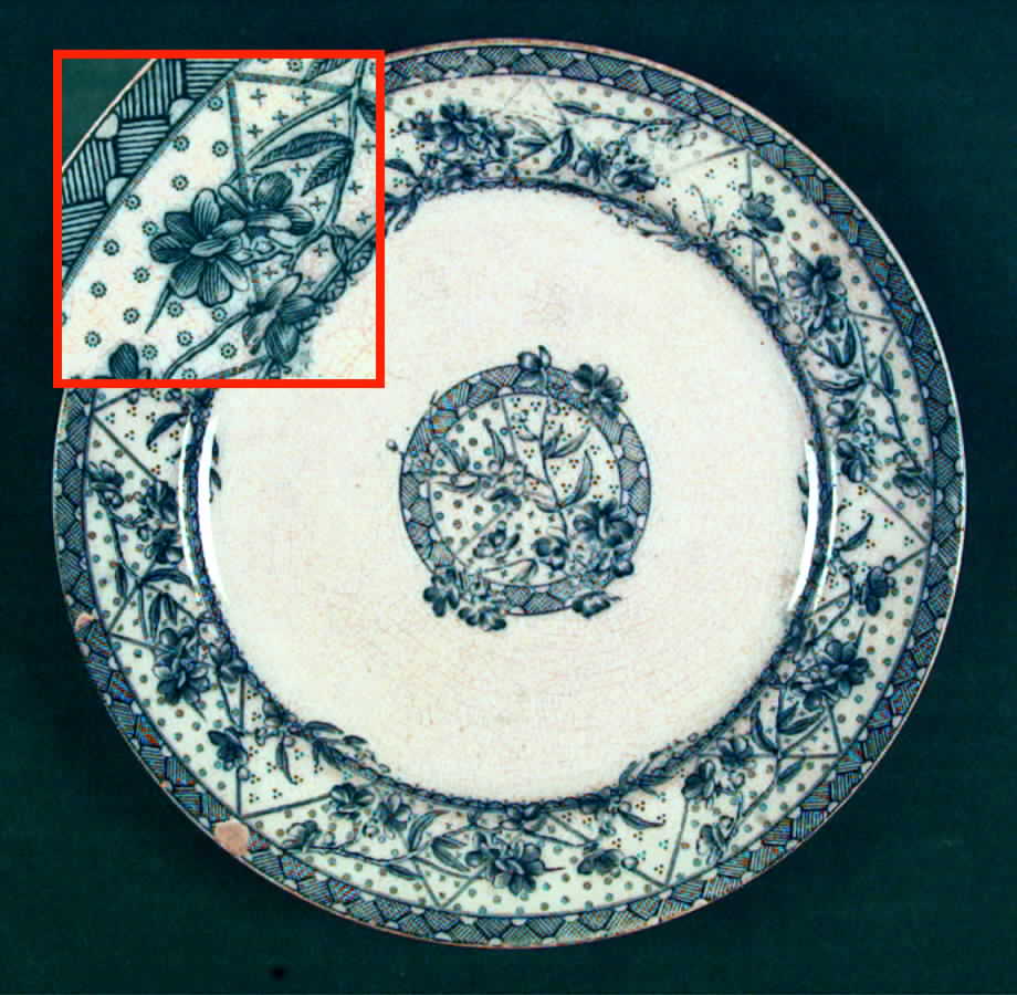 Malta Blue (No Gold Accents) Salad Plate by Grindley-1