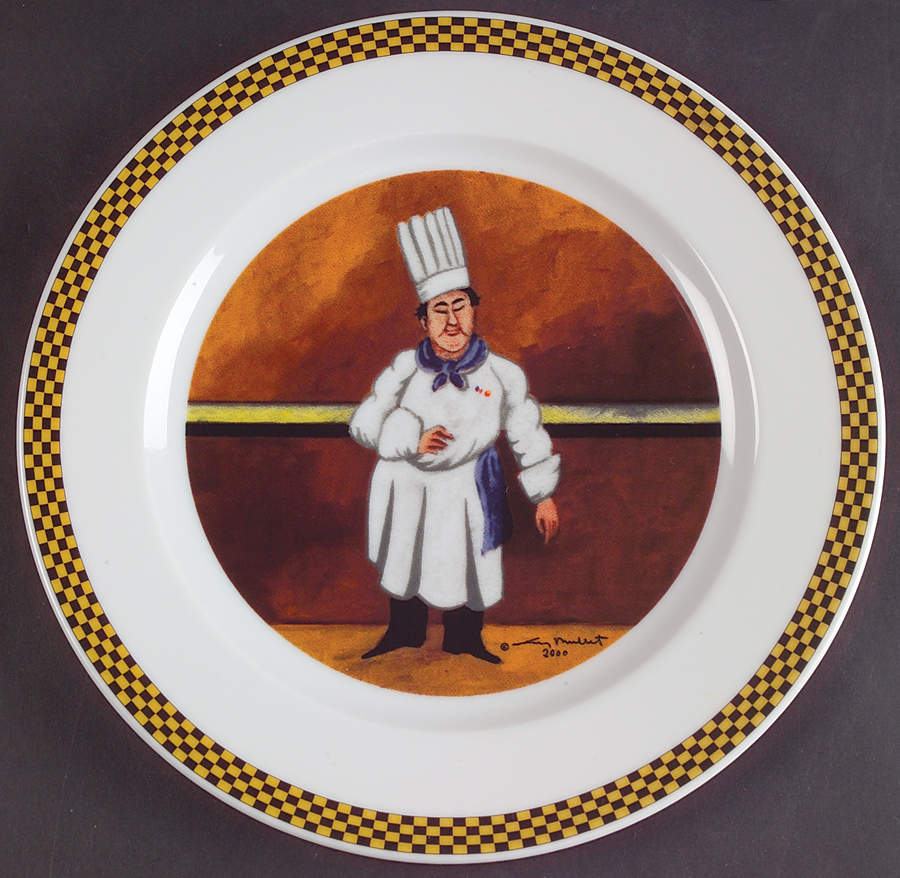 New Chef Suite Salad/Dessert Plate by Guy Buffet-1