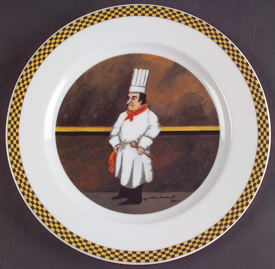 New Chef Suite Salad/Dessert Plate by Guy Buffet-1