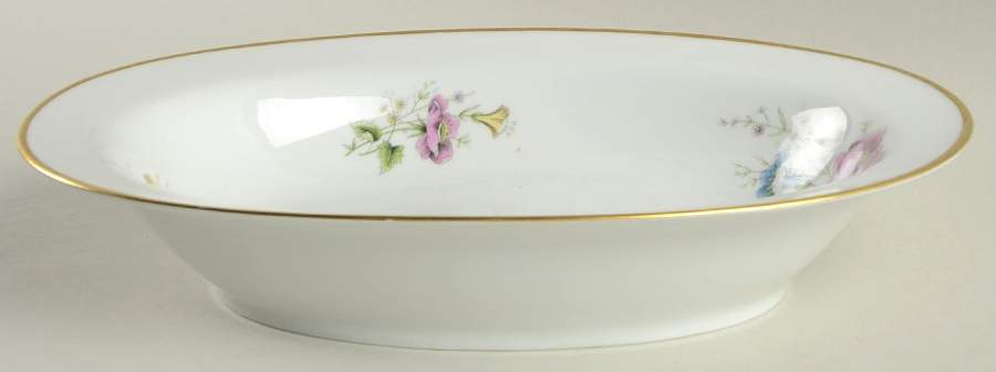 GIN110 10" Oval Vegetable Bowl by Ginori 1735-1