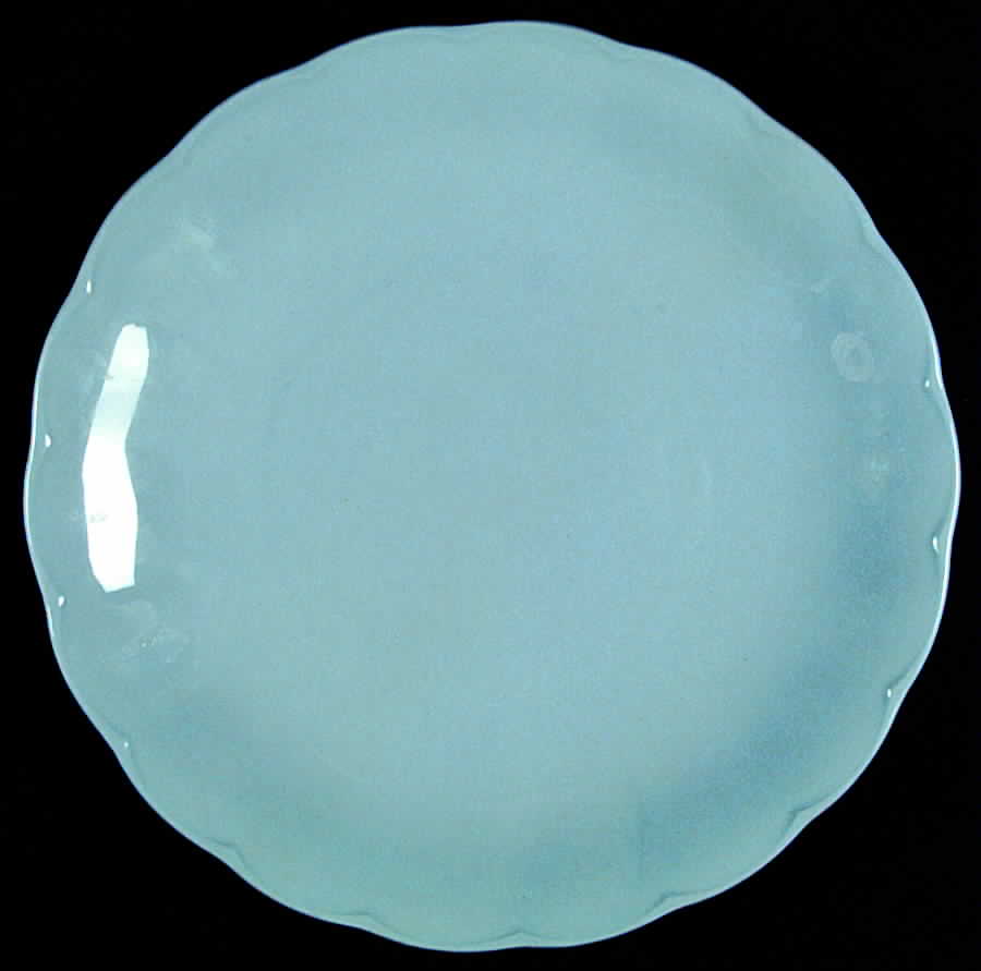 Lupine Blue (Coupe) Luncheon Plate by Grindley-1