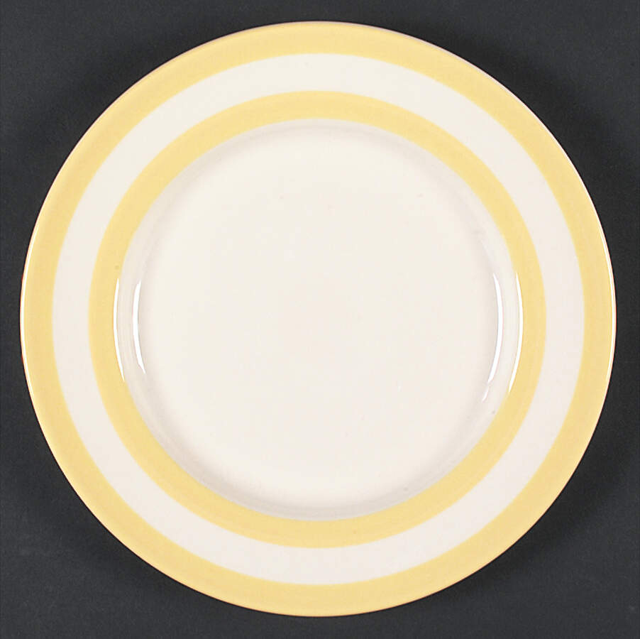 Cornish Yellow (New, Cloverleaf) Dinner Plate by T G Green (England)-1