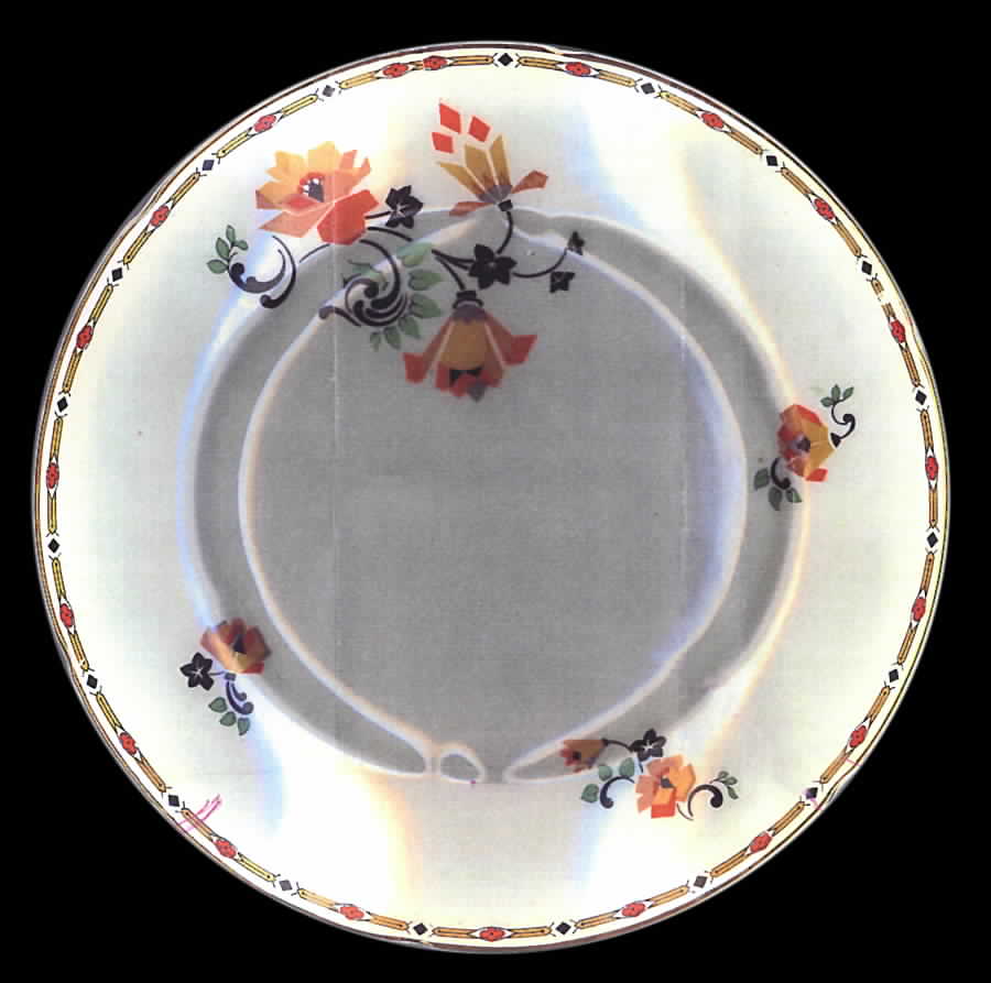 The Cluny Dinner Plate by Grindley-1