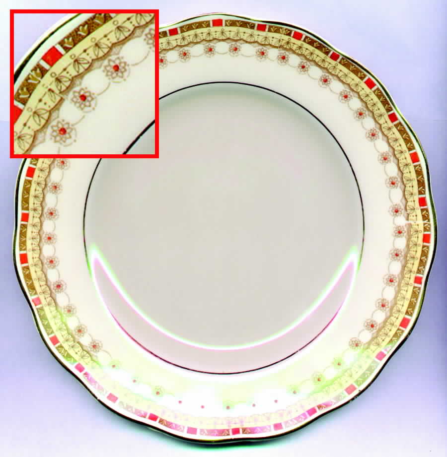 Ascot Bread & Butter Plate by Grindley-1