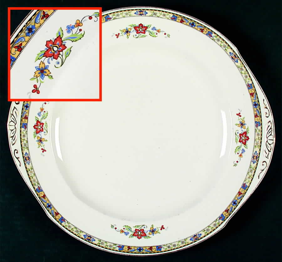 GRI243 Chop Plate (Round Platter) by Grindley-1