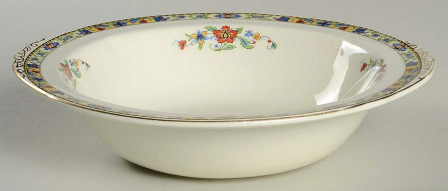 GRI243 9" Round Vegetable Bowl by Grindley-1