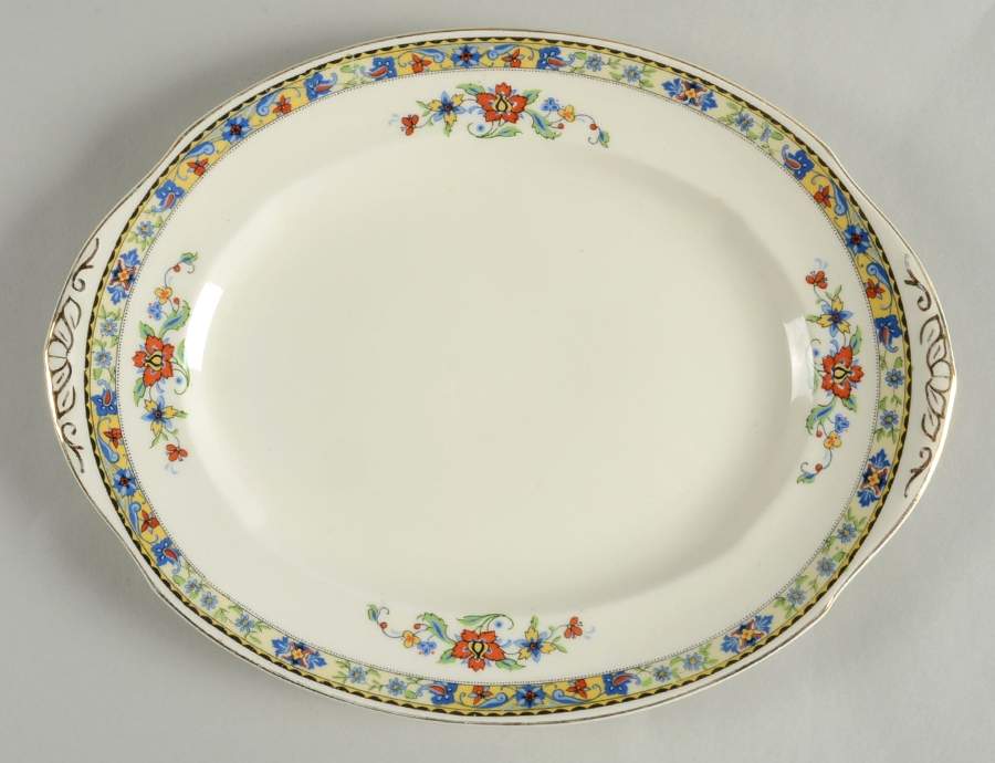 GRI243 10" Oval Serving Platter by Grindley-1