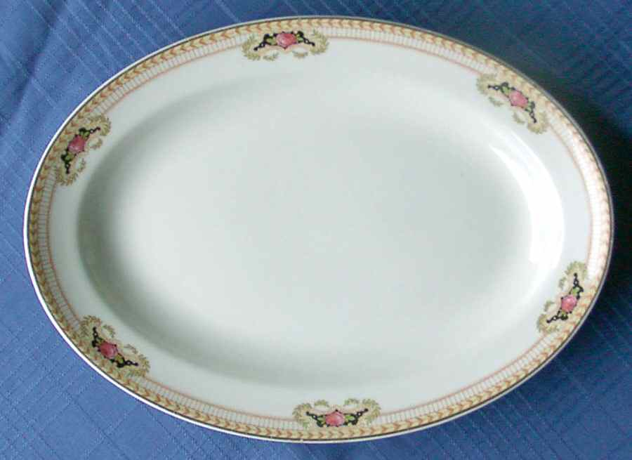 Princeton 12" Oval Serving Platter by Grindley-1