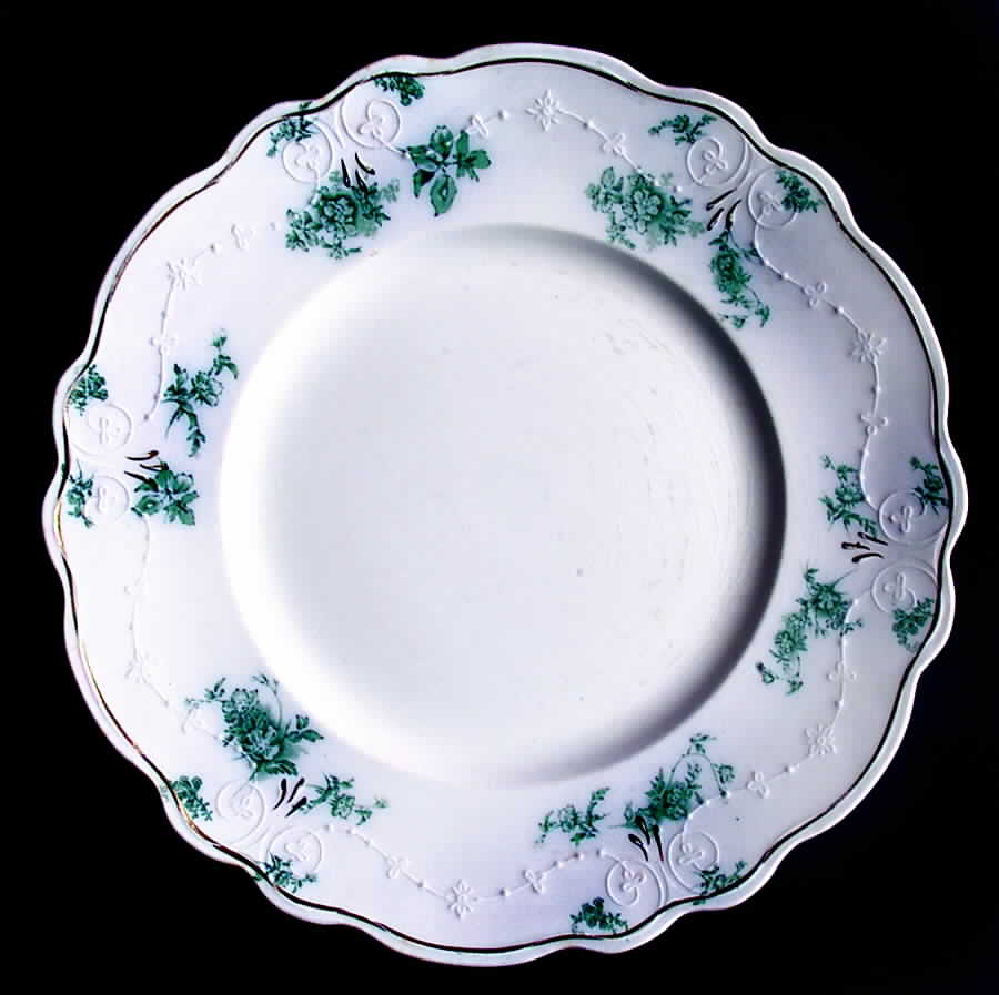 Teresa Bluegreen Luncheon Plate by Grindley-1