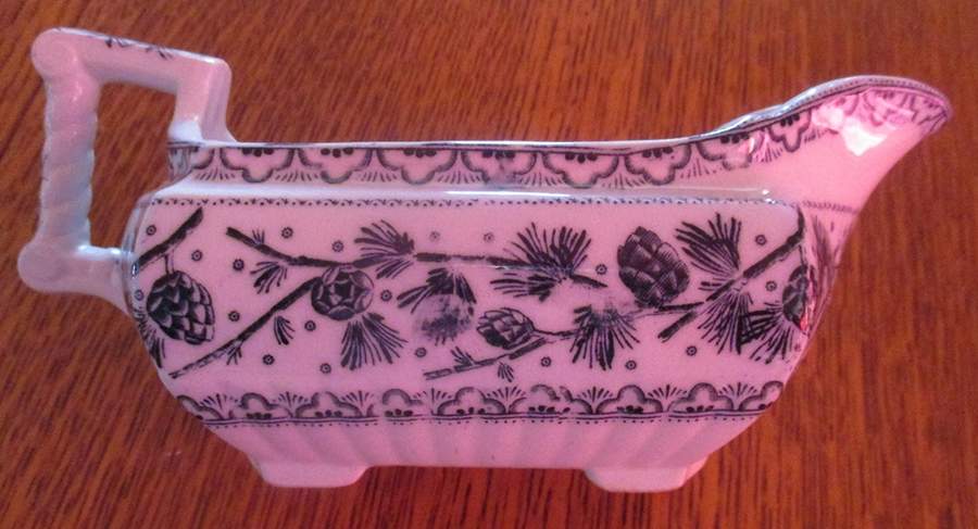 Oxfrod Blue Gravy Boat by Grindley-1