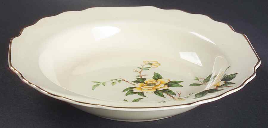 GEO328 Rim Soup Bowl by WS George-1