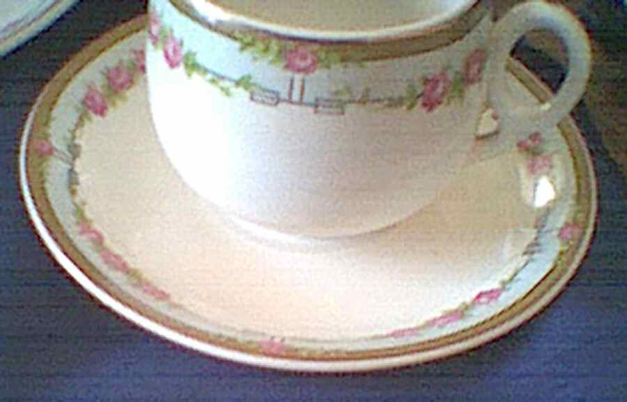 GRI154 Flat Cup & Saucer Set by Grindley-1