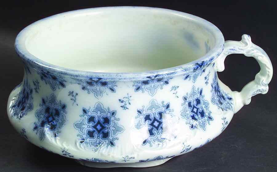 Syrian (Transferware) Open Chamber Pot by Grindley-1