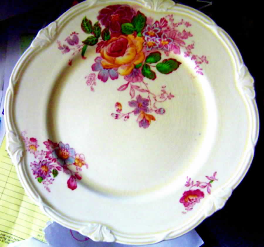 The Shelmerdene Bread & Butter Plate by Grindley-1