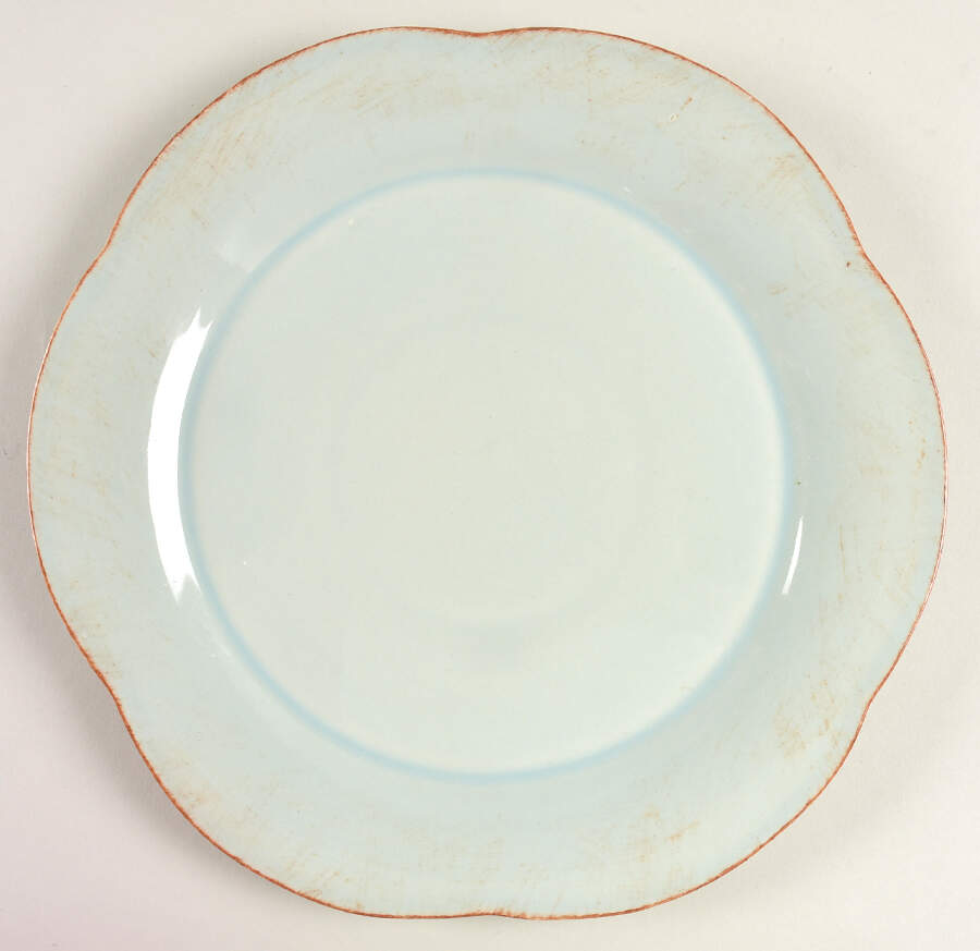GTL1 Green Dinner Plate by Grestel (Portugal)-1