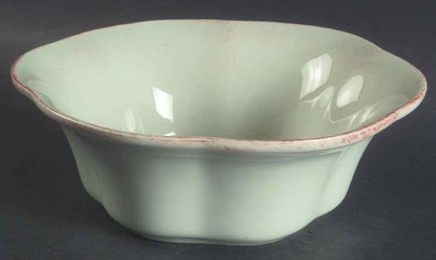 GTL1 Green Soup/Cereal Bowl by Grestel (Portugal)-1