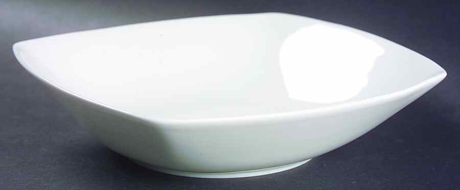 Vela White Coupe Soup Bowl by Ginori 1735-1