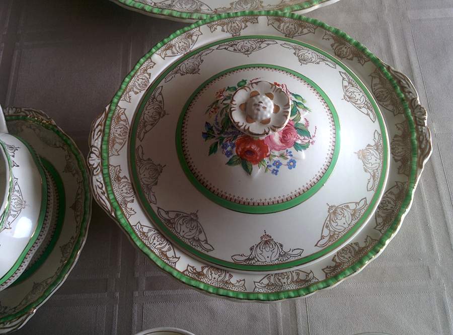 Rosemere Round Covered Vegetable by Grindley-1