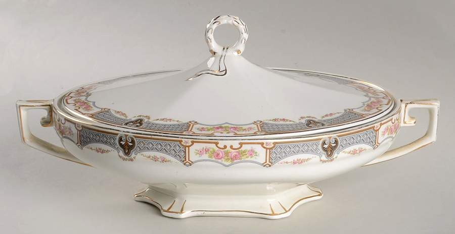Winsford Oval Covered Vegetable by Grindley-1