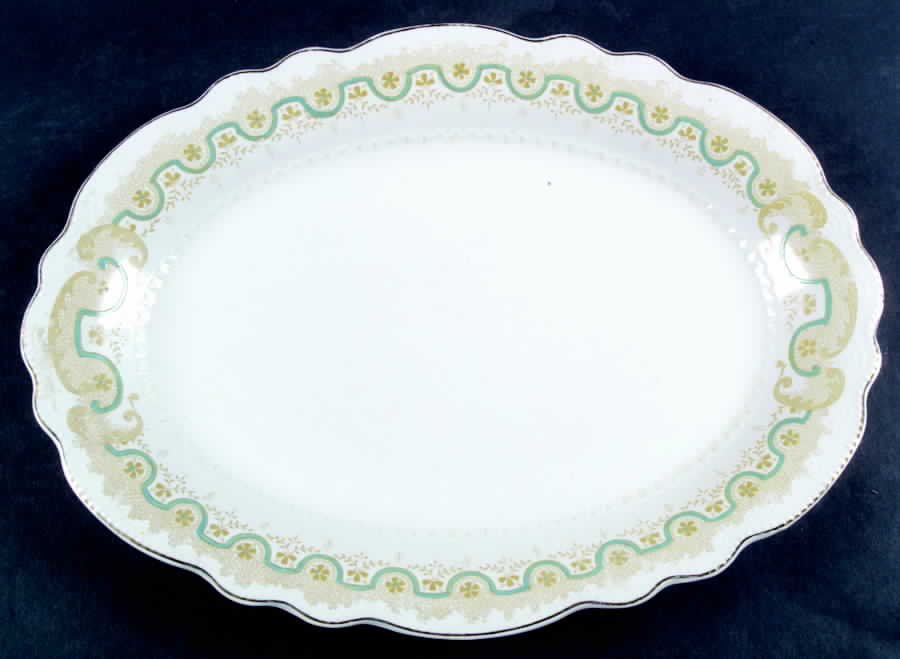 Balmoral 16" Oval Serving Platter by Grindley-1