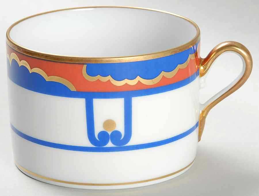 Alhambra Flat Cup by Ginori 1735-1