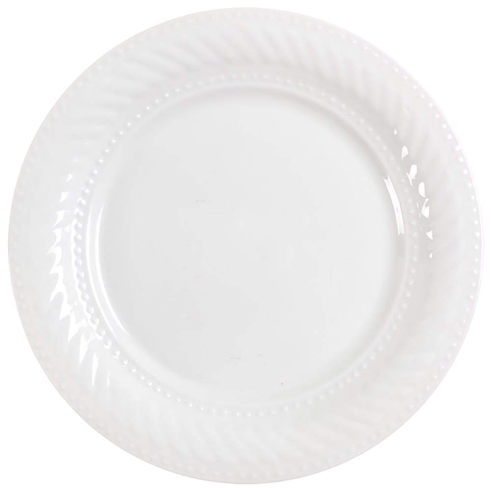 Imperial Braid Salad/Dessert Plate by Gibson Designs-1