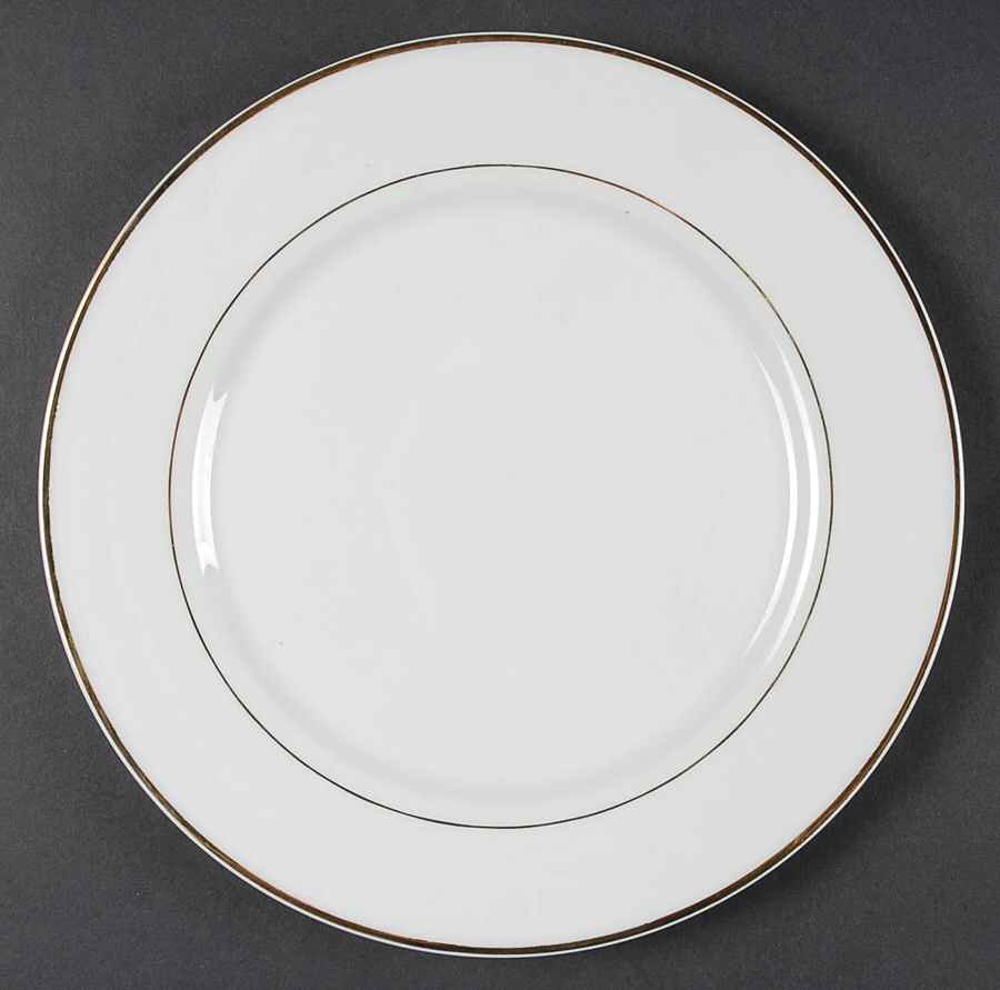 Anniversary Golden Dinner Plate by Gibson Designs-1