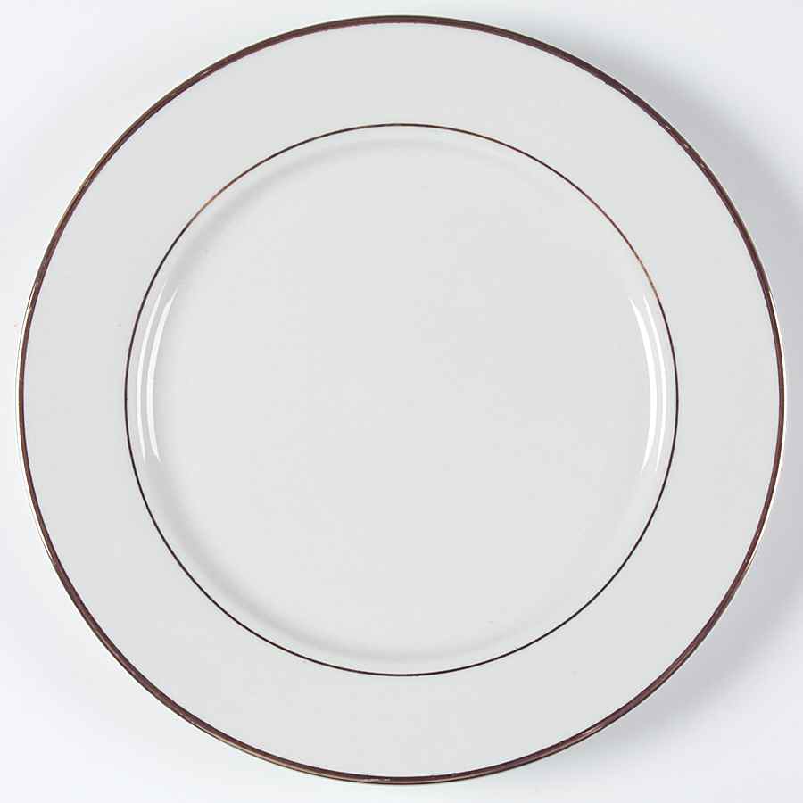 Anniversary Golden Dinner Plate by Gibson Designs-1