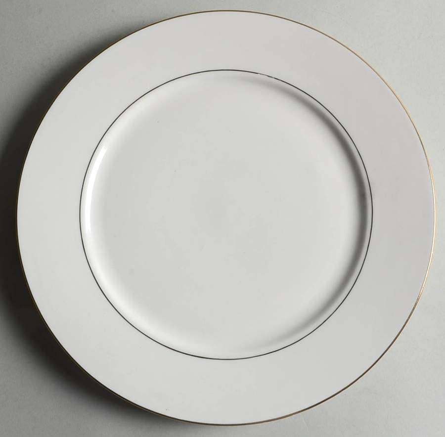 Anniversary Golden Dinner Plate by Gibson Designs-1