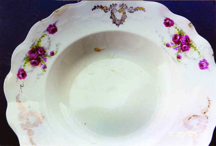 GLC4 Large Rim Soup Bowl by Globe China (USA)-1
