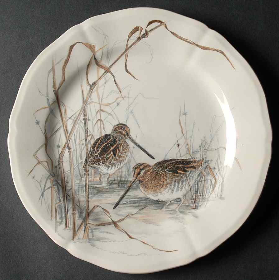 Sologne Dessert/Pie Plate by Faiencerie De Gien-1