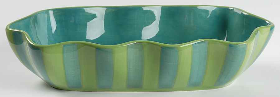 Provence 11" Ruffled Bowl by Gail Pittman-1