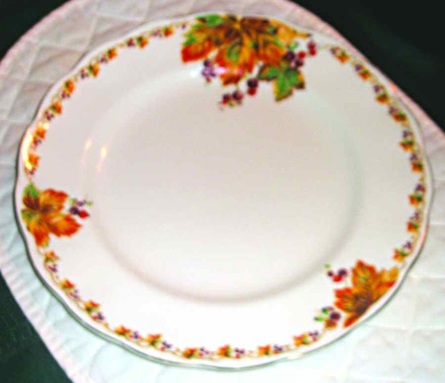 Autumn Pride Dinner Plate by Grindley-1