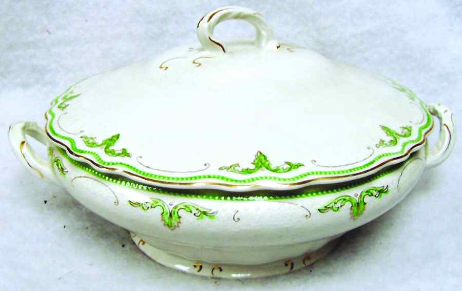 Athens, The Oval Covered Vegetable by Grindley-1