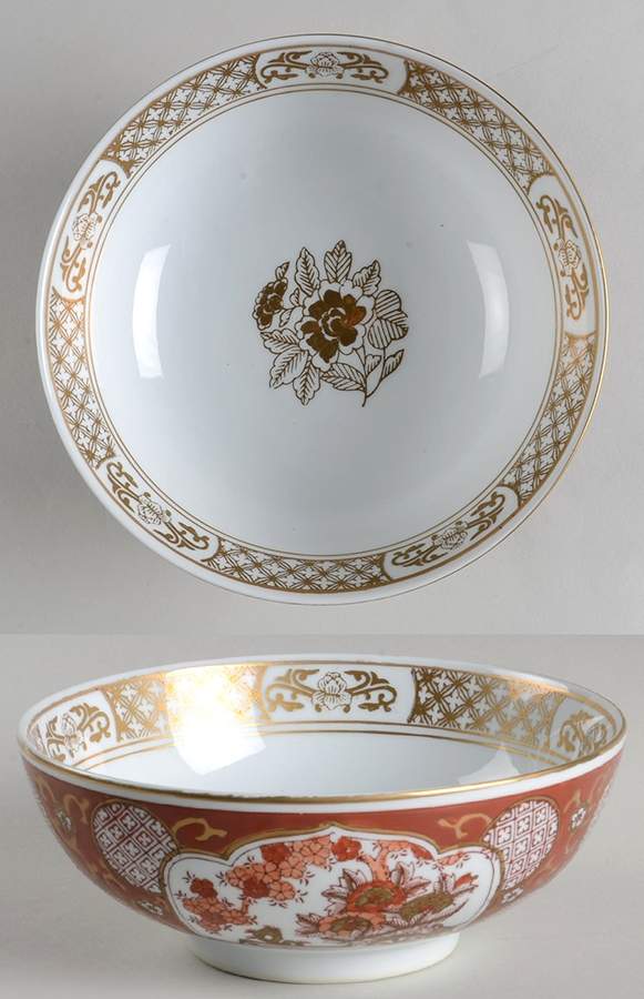 GIM11 7" Chinese Bowl by Gold Imari-1