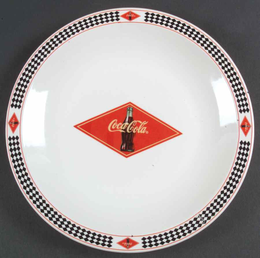 Coca Cola Dinner Plate by Gibson Designs-1