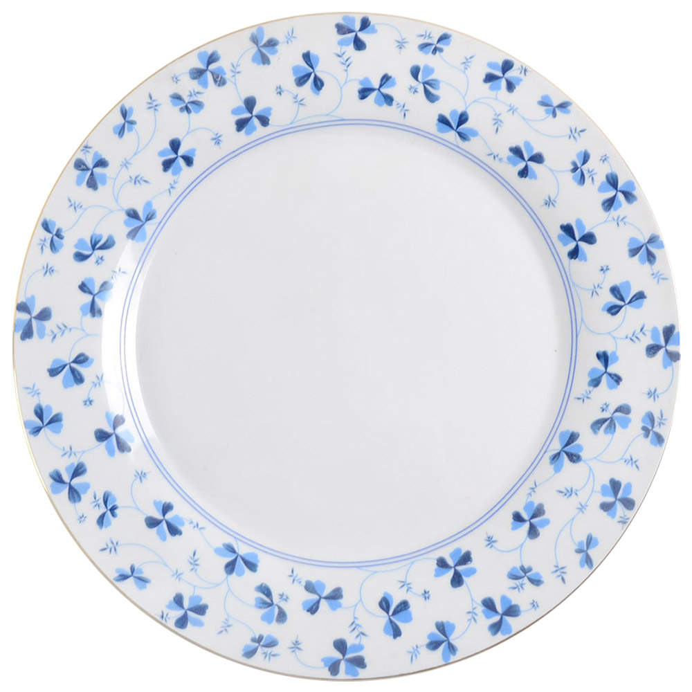 Blue Belle Dinner Plate by Godinger-1