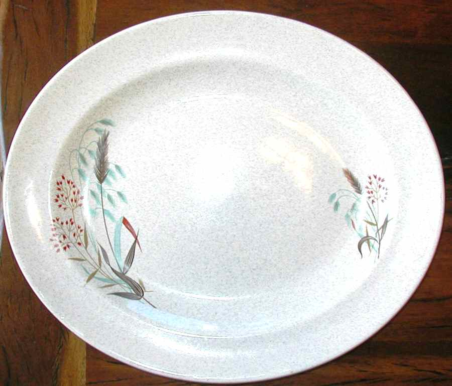 GRI325 14" Oval Serving Platter by Grindley-1