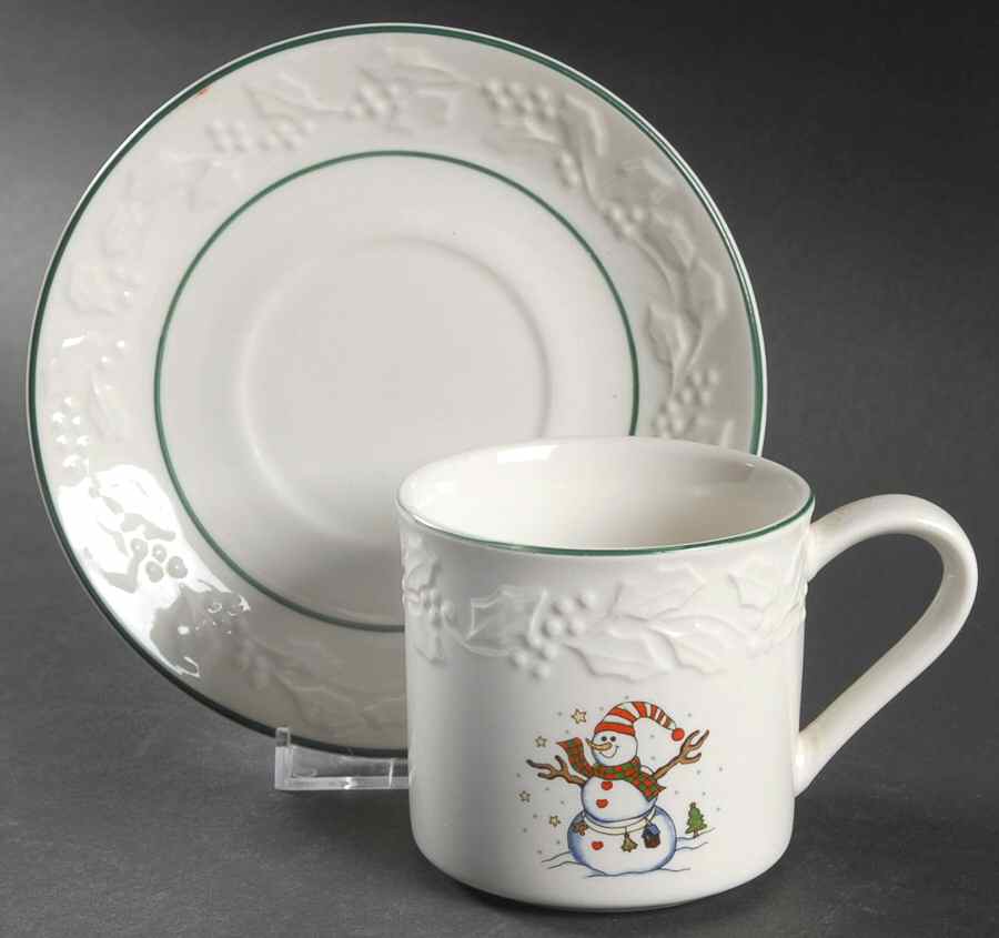 GCI6 Flat Cup & Saucer Set by GEI-1