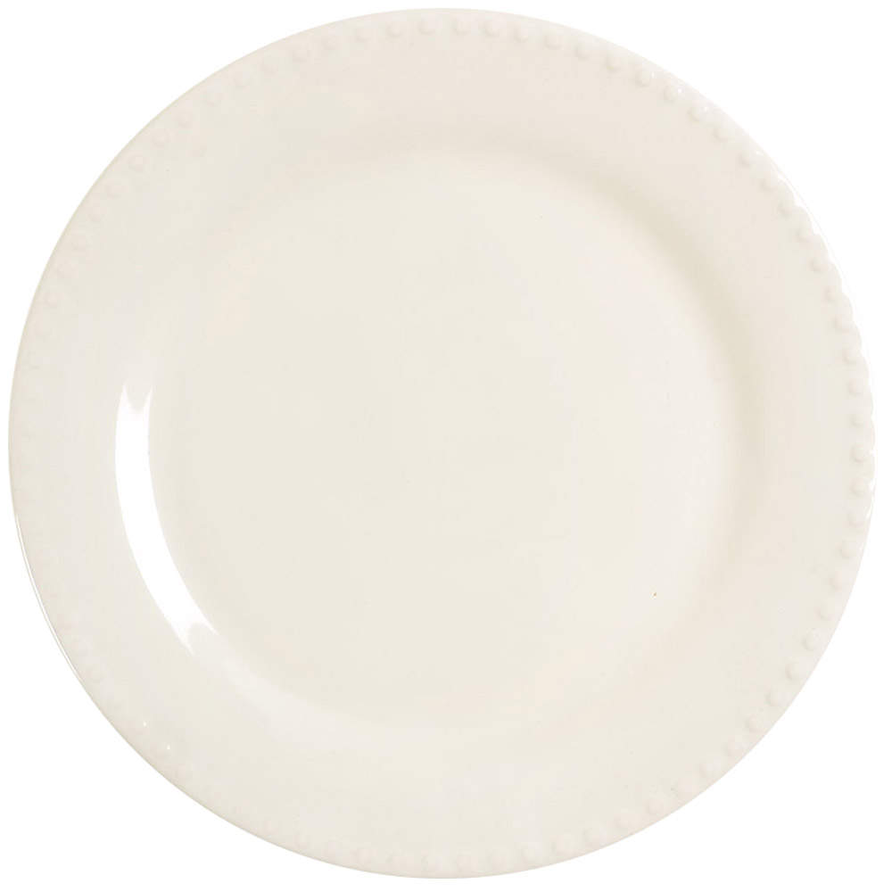 Hospitality Ivory Dinner Plate by Gail Pittman-1