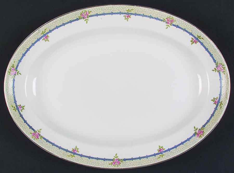 GRI336 13" Oval Serving Platter by Grindley-1