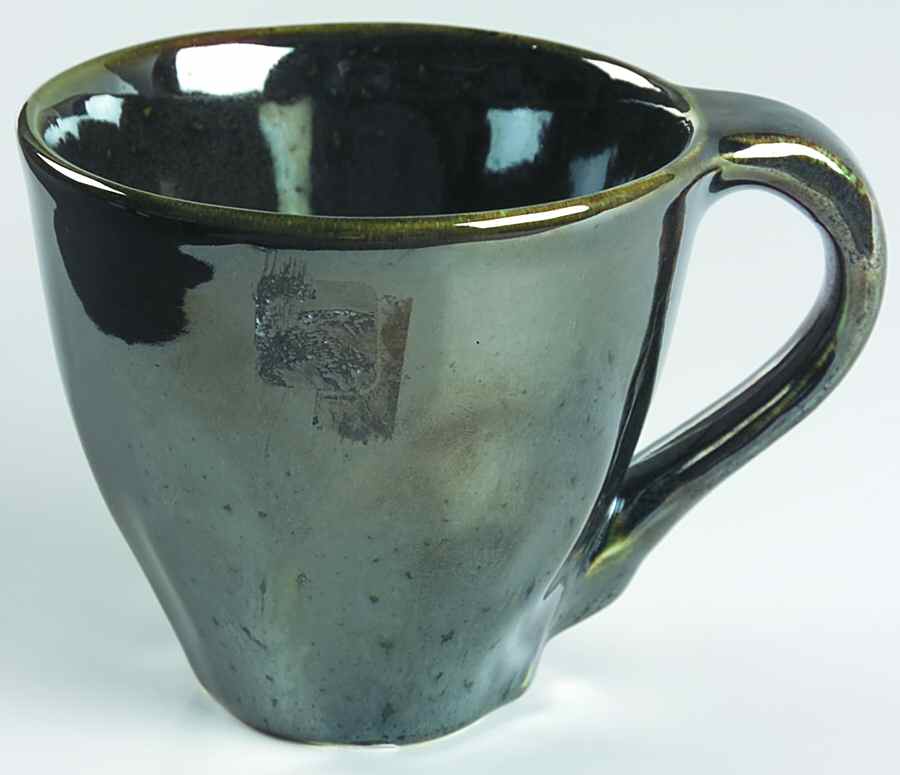 Free Form Moss (Green) Mug by Gail Pittman-1