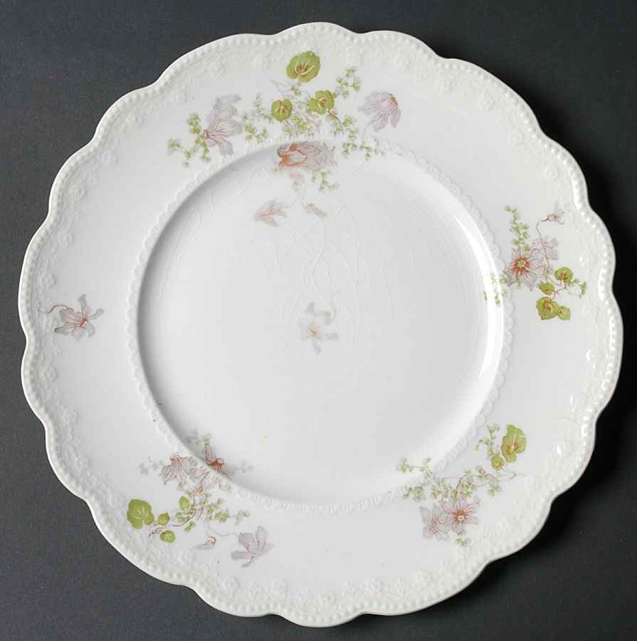 Tivoli White Luncheon Plate by Grindley-1