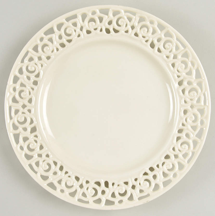 Cream Lace Dessert/Pie Plate by Godinger-1