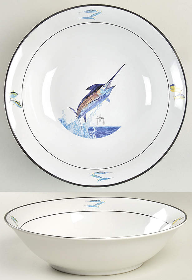 Cabo 10" Round Vegetable Bowl by Guy Harvey-1