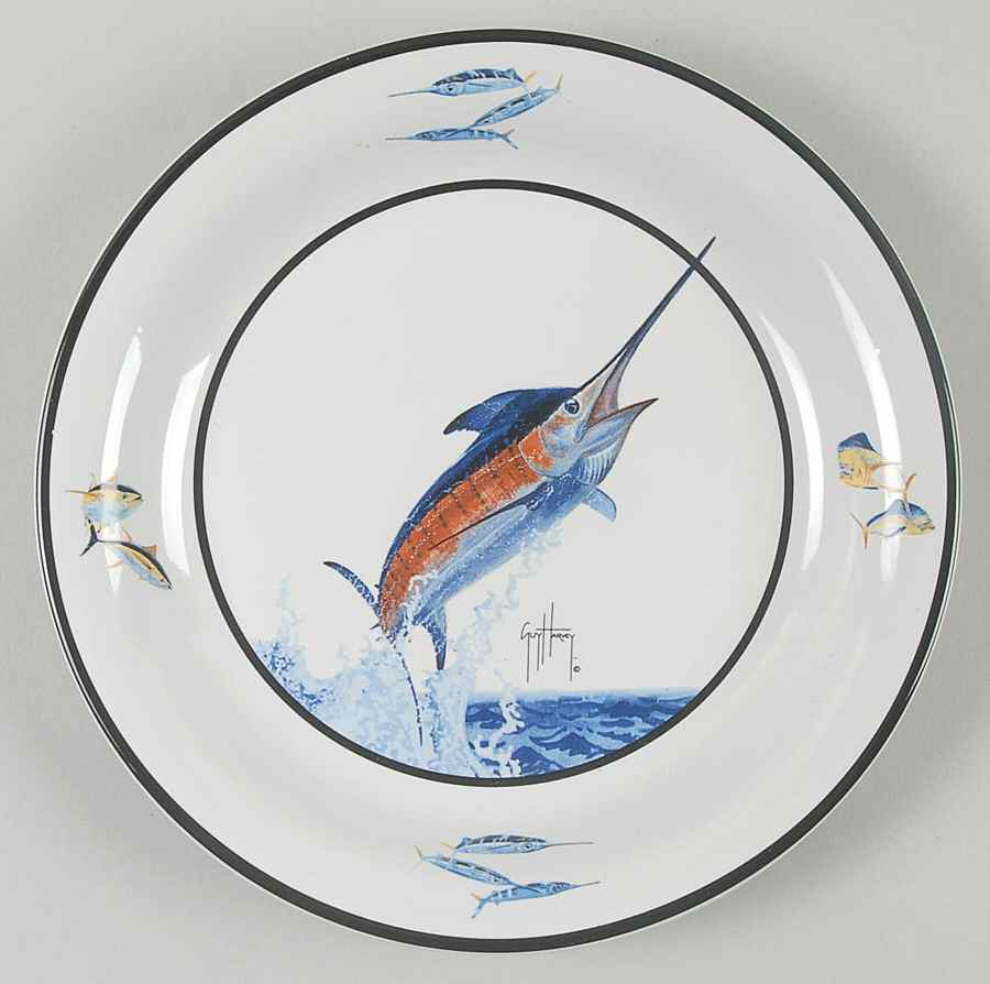 Cabo Salad Plate by Guy Harvey-1