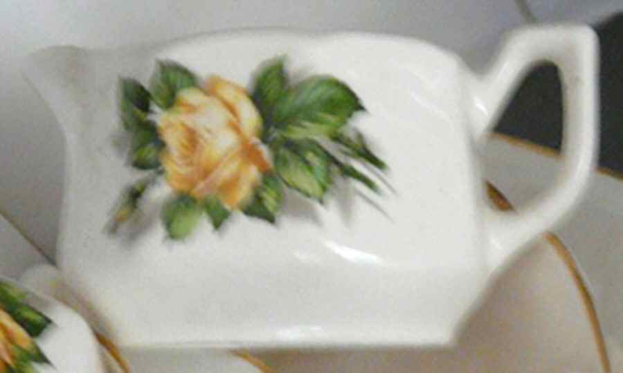 Georgian Rose Creamer by Georgian China-1