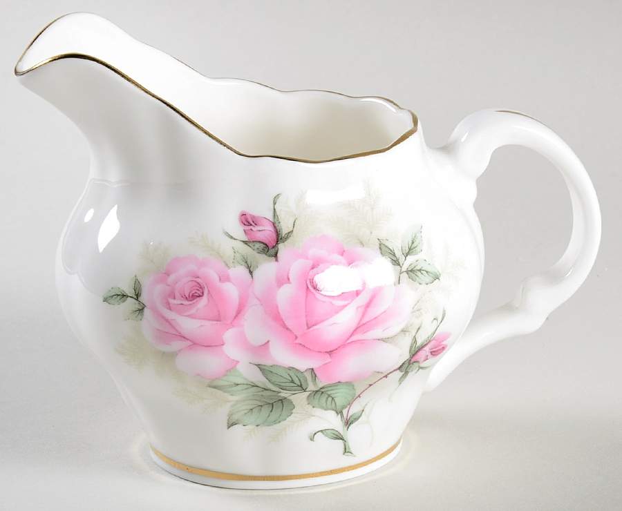 Rose Bouquet Creamer by Gracie Bone China-1