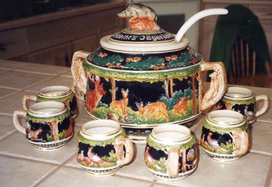 WXC1 Punch Bowl and Ladle by Werner Corzelius-1